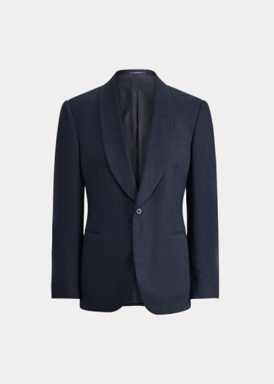 Blazer Ralph Lauren Hombre Azul Marino - Gregory Wool - PHIJV8012